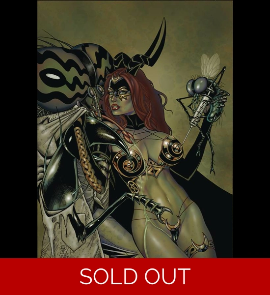 Tarot Witch Of Black Rose #1355